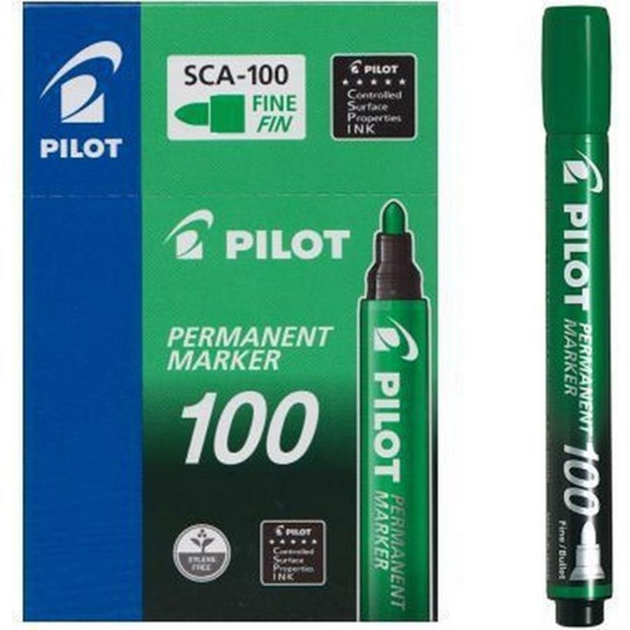 PERMANENT MARKER ROUND GREEN REMOTE SCA-100G